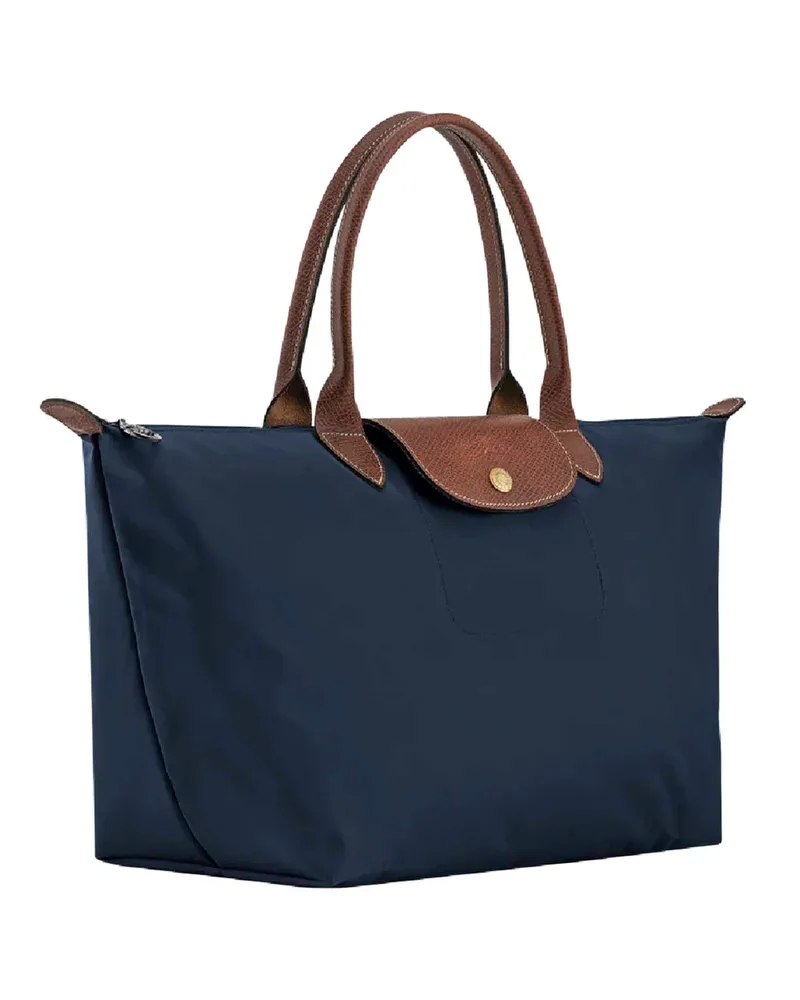 Longchamp Women's Handbag Le Pliage Original Blue Polyamide Handbags Hand Bags Navy
