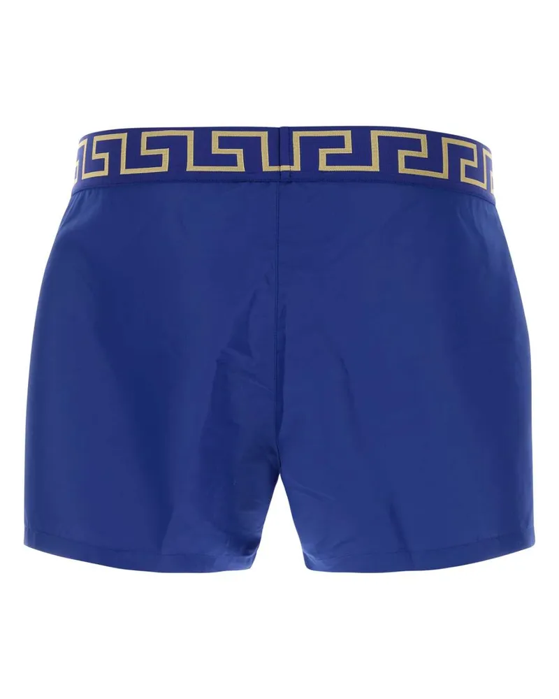 Versace Short Swimming Shorts Bluettegold
