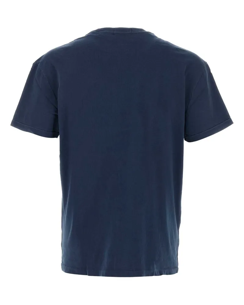 Ralph Lauren Men's Logo-Printed Cotton T-Shirt Navy Navy