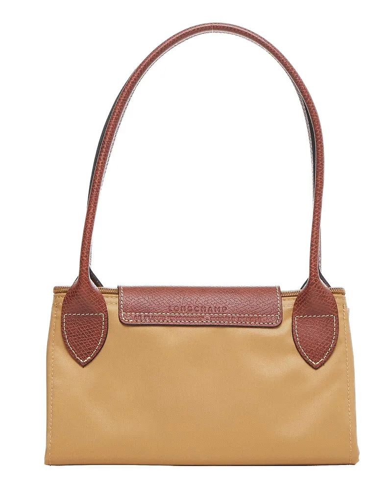 Longchamp Women's Shoulder Bag Le Pliage Original M Beige Polyamide Beige