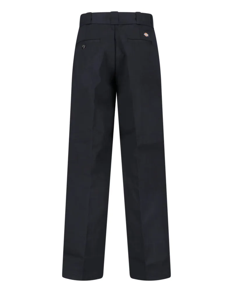 Dickies Men's Trousers Black Cotton Black