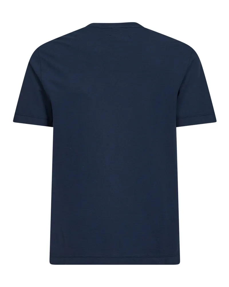 MC2 Saint Barth Men's T-Shirt Orson Navy Blue Cotton T-Shirts And Polos Navy