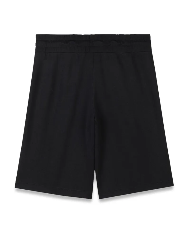 DKNY Lightweight Polyester Bermuda Shorts — Black Black