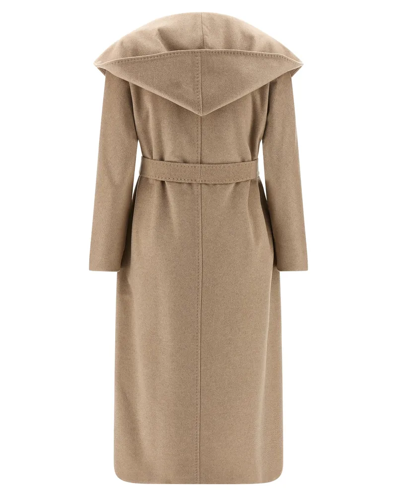 Max Mara Women's Beige Cashmere Coat Clothing Beige