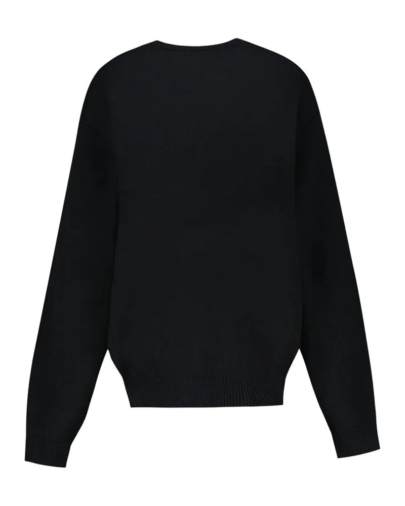 Kenzo Tiger Intarsia Sweatshirt — Black Black