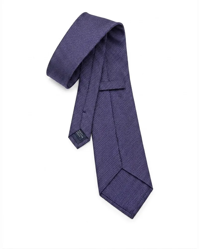 Givenchy Men's Blue Silk Tie Blue