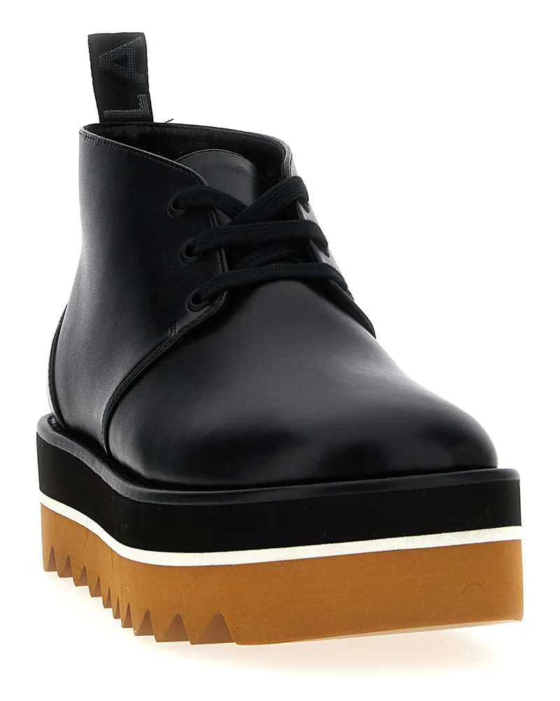 Stella McCartney Women's Black Polyethylene Ankle Boots Black