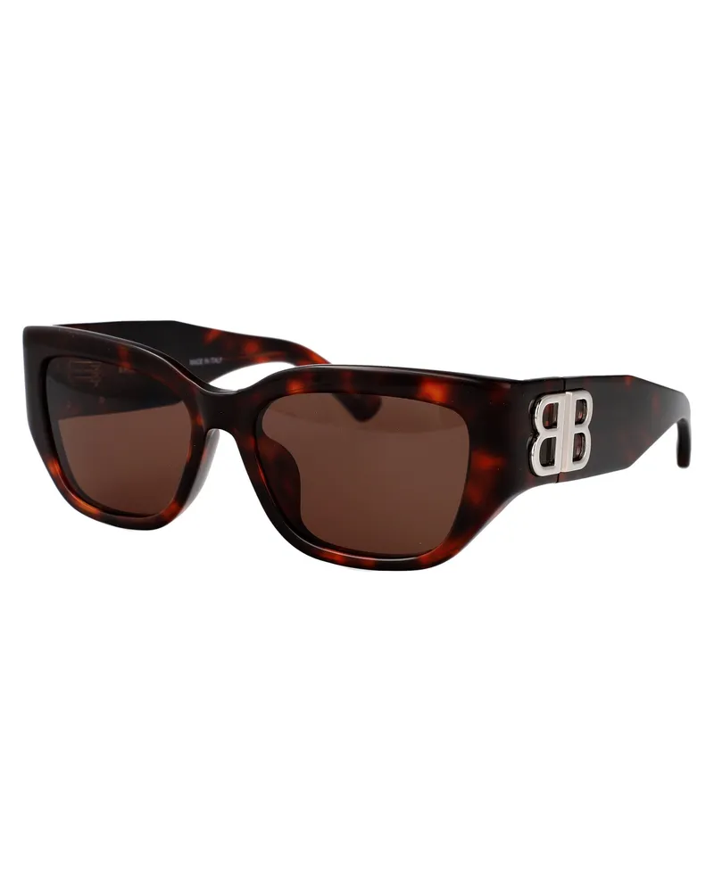 Balenciaga Women's Sunglasses Bb0361sk Havana Acetate Brown Brown