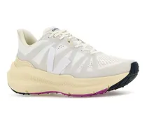 Men's White Fabric Condor 3 Sneakers Fullwhite