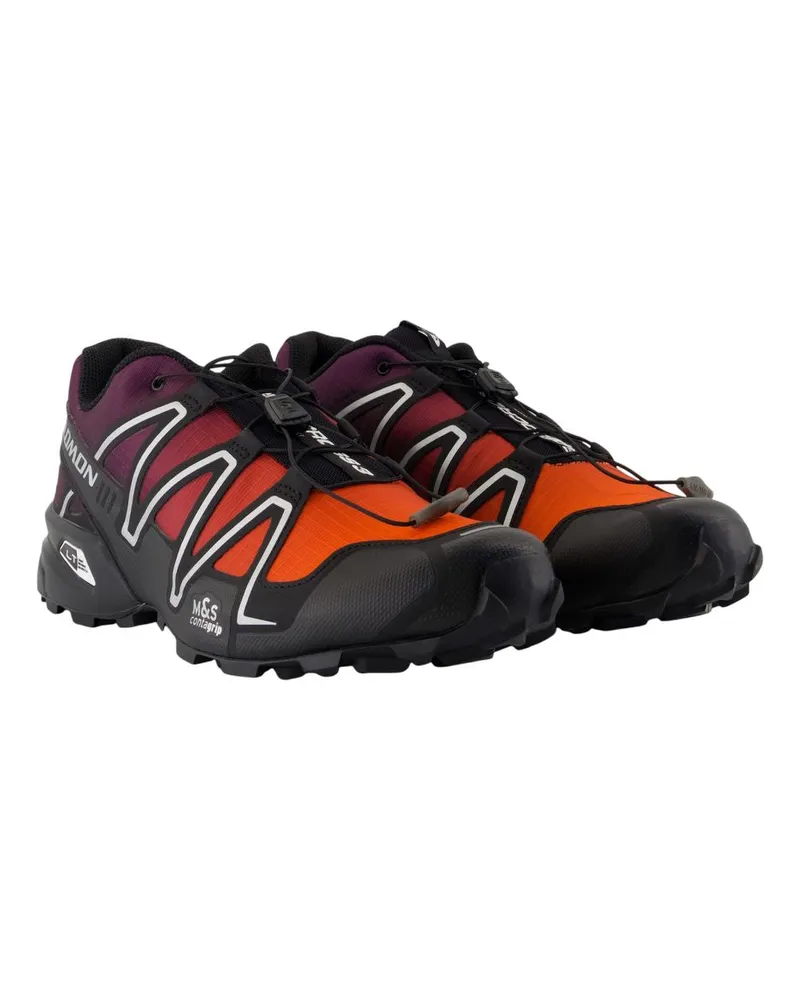 Salomon Unisex Speedcross 3 Sneakers -  Synthetic Black Shoes Black