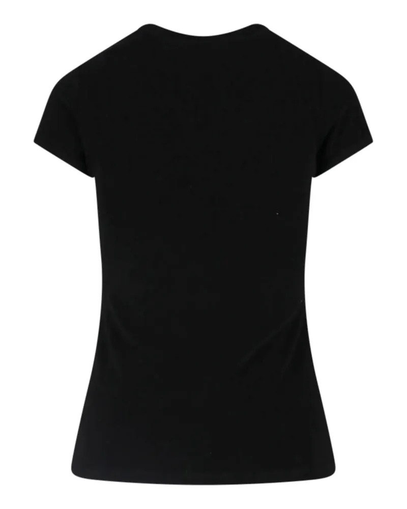 Courrèges Women's T-Shirts And Polos Black Viscose Black