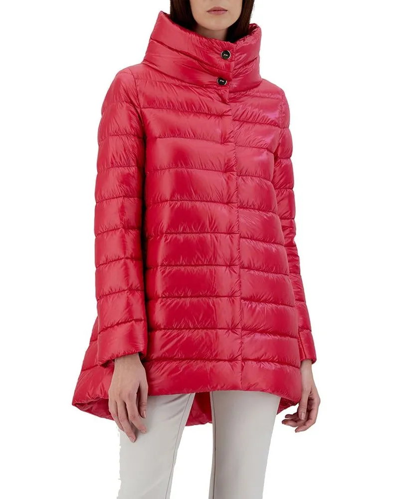 Herno Women's Multicolor Polyamide Coat Clothing Pink