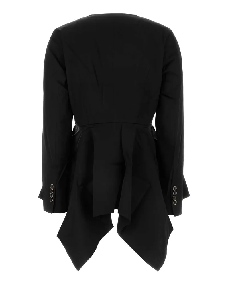 Uma Wang Women's Black Viscose Blend Koney Jacket Giubbini Black