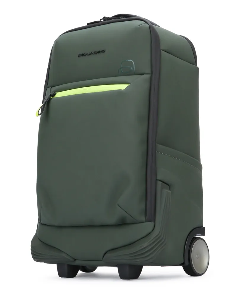 Piquadro Unisex Trolley Ve Borse Da Viaggio Bag Green