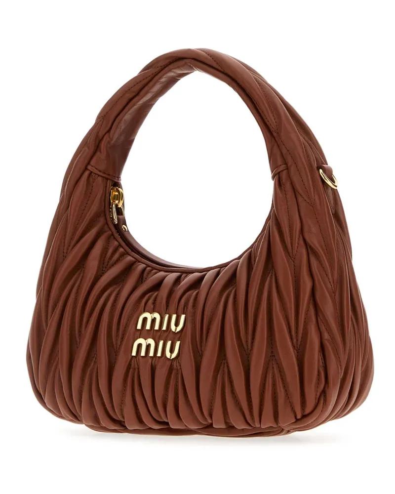 Miu Miu Shoulder Bag — Brown Brown