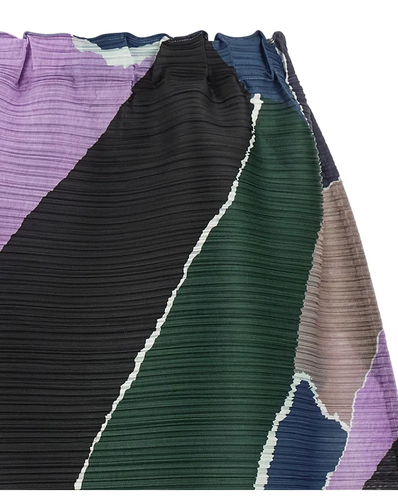 Issey Miyake Skirt — Purple Purple