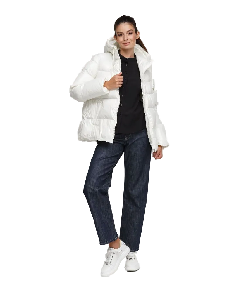 Pinko Eleodoro Down Jacket — White White