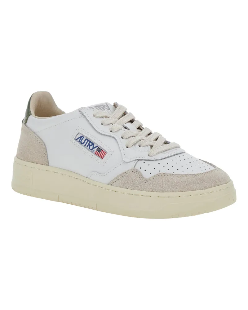 AUTRY Women's Low Top Sneakers Medalist White Leather Trainers White