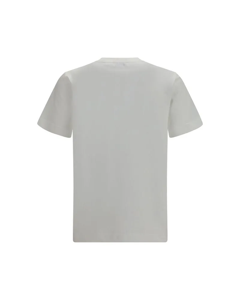 Burberry Men's White Cotton T-Shirt White