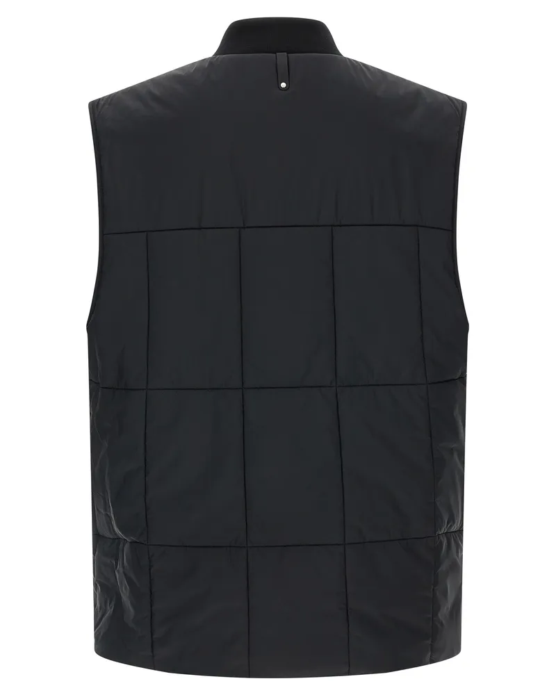 Mackage Men's Black Nylon Sleeveless Jacket Clothing Black