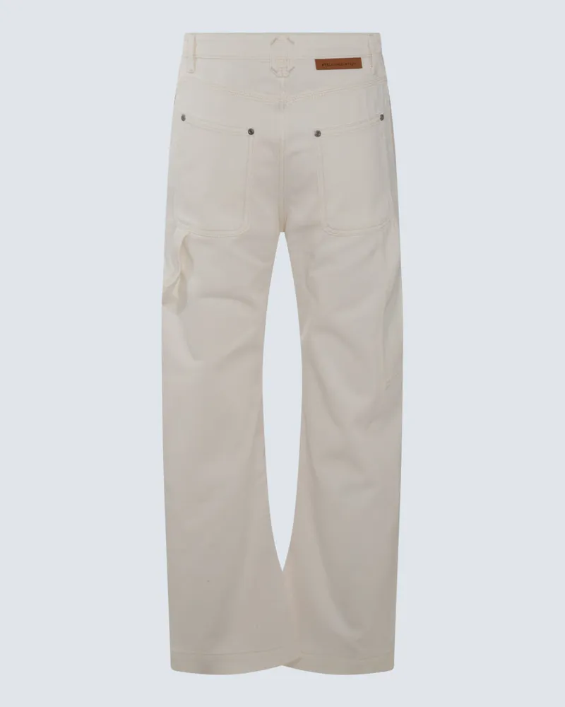 Stella McCartney Women's Jeans White-Ecru Wash _pl Co White/ecru Beige