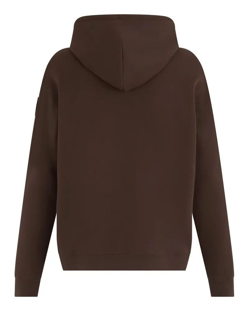Canada Goose Cotton Hoodie — Brown Brown