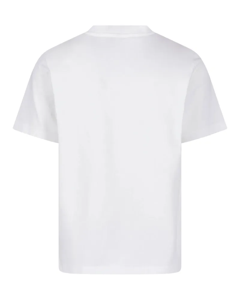 Casablanca Paris Men's T-Shirts And Polos White Organic Cotton White