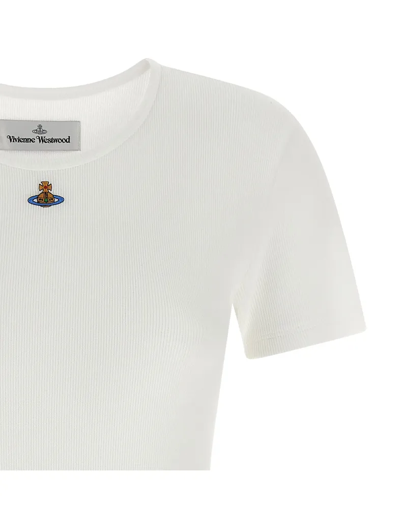Vivienne Westwood Women's White Cotton Bodysuit Clothing White