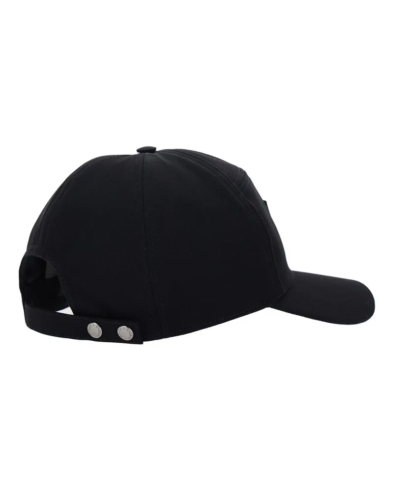 Dolce & Gabbana GH931Z Logo-Embroidered Viscose Baseball Cap — Black 