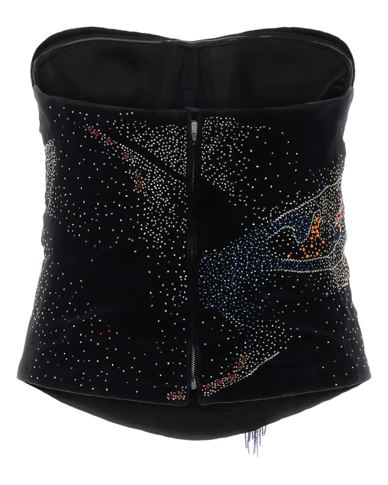 Isabel Marant Crystal-Embellished Sweater — Black Black