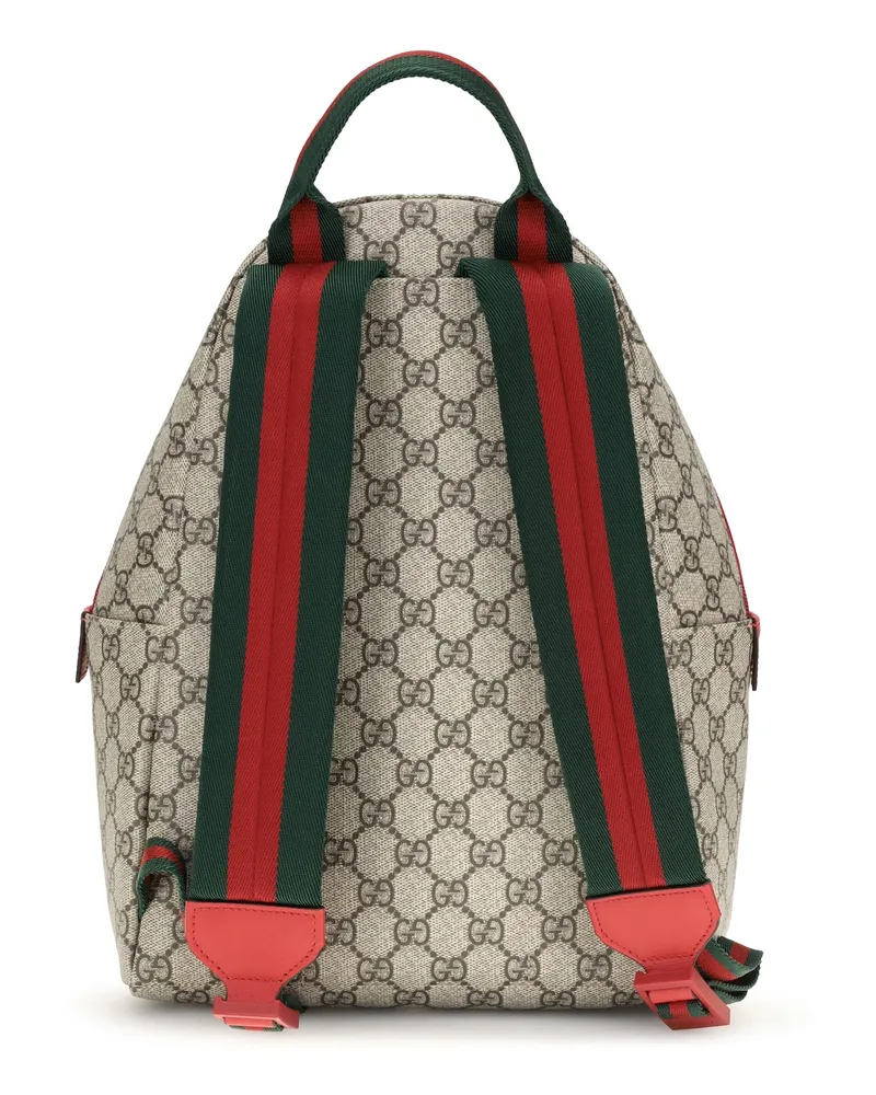 Gucci Gg Cat Print Backpack For Boy B.ebo Mul-Br.hib-Vrv Nylon Backpacks Mul/br.hib/vrv Beige