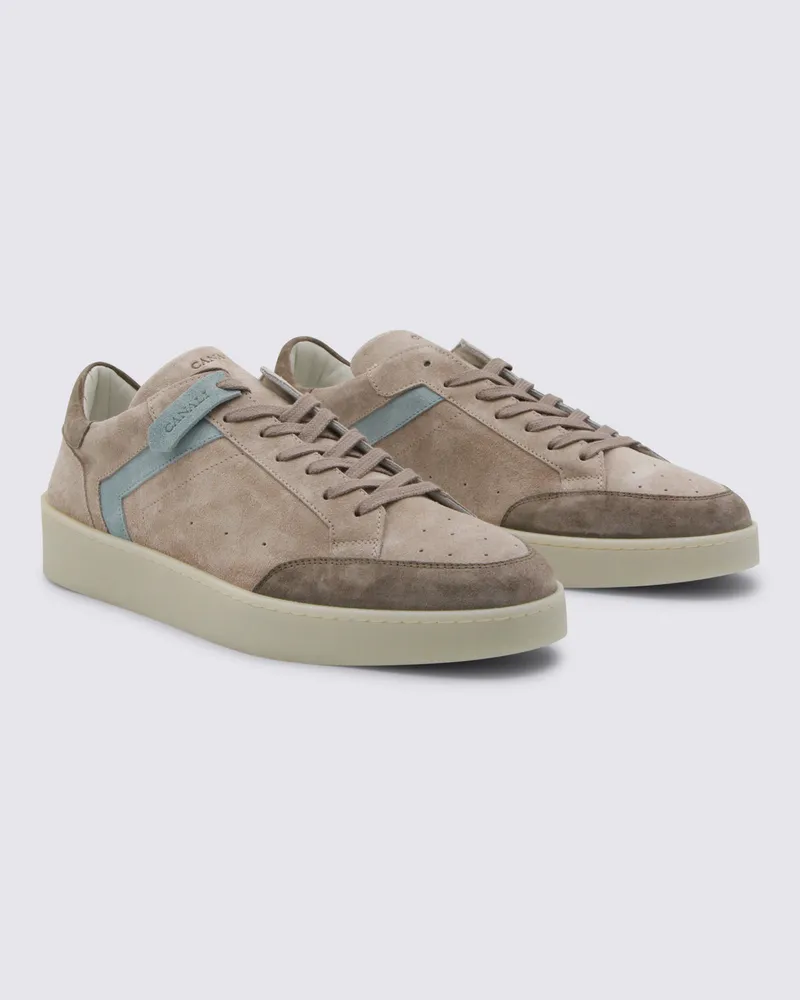 Canali Men's Sneakers _le Beige