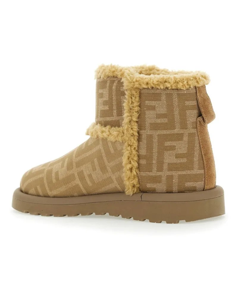 Fendi Polyamide Boots — Brown Brown
