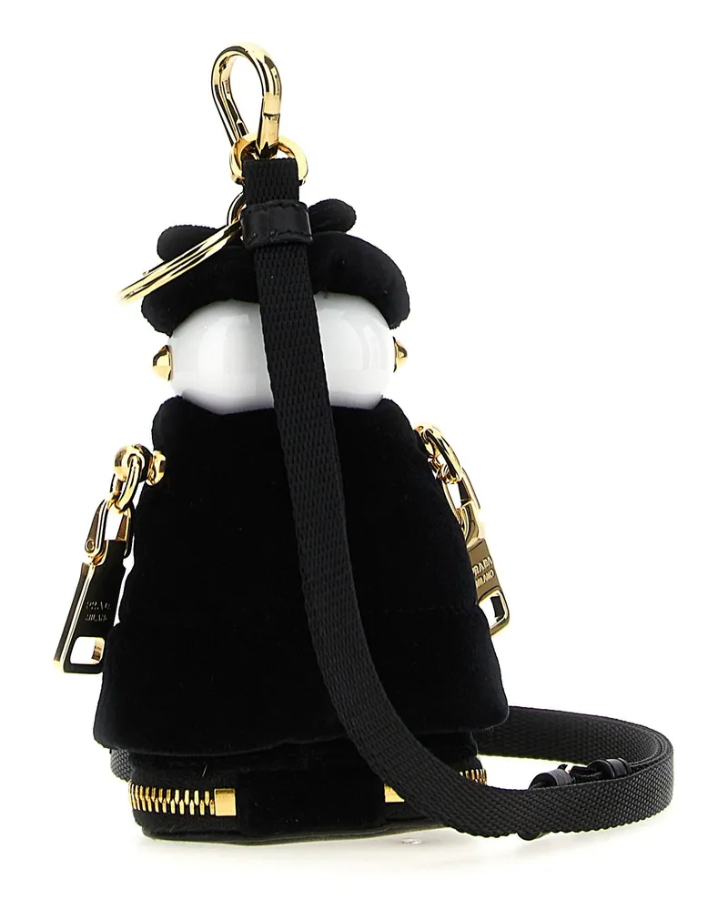 Prada Velvet Bag — Black Black