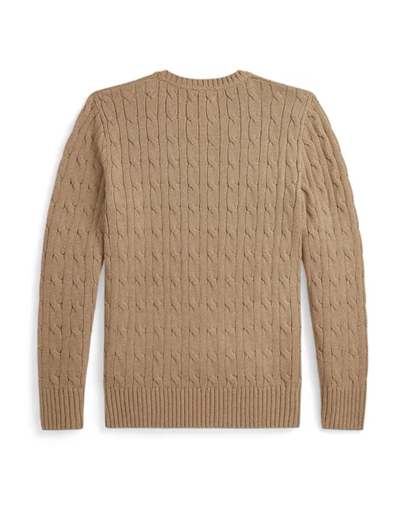 Ralph Lauren Cotton Sweatshirt — Beige Beige
