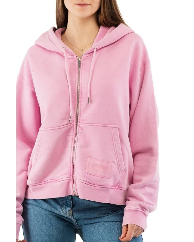 Moschino Women's Multicolor Cotton Sweatshirt Clothing Pink