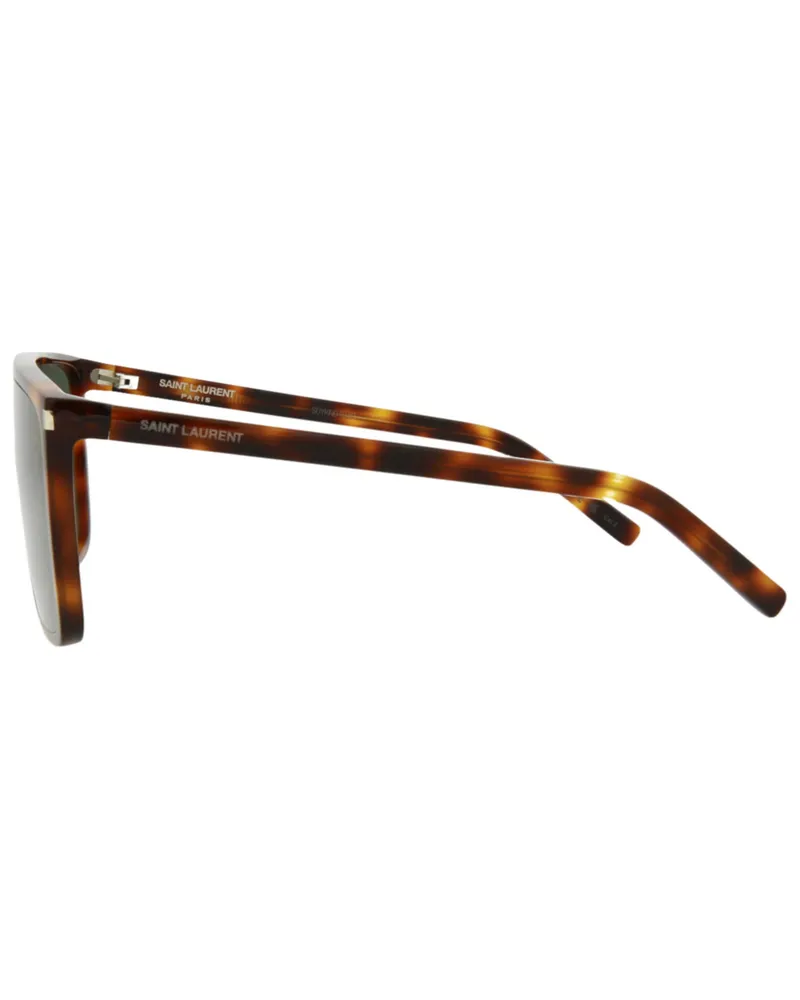Saint Laurent Men's Preloved -  Womens 99 Mm Havana Sunglasses Sl364maska-30008960-002 One Color Brown