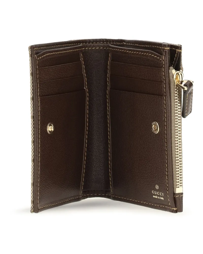 Gucci Small Horsebit Wallet — Beige Beige
