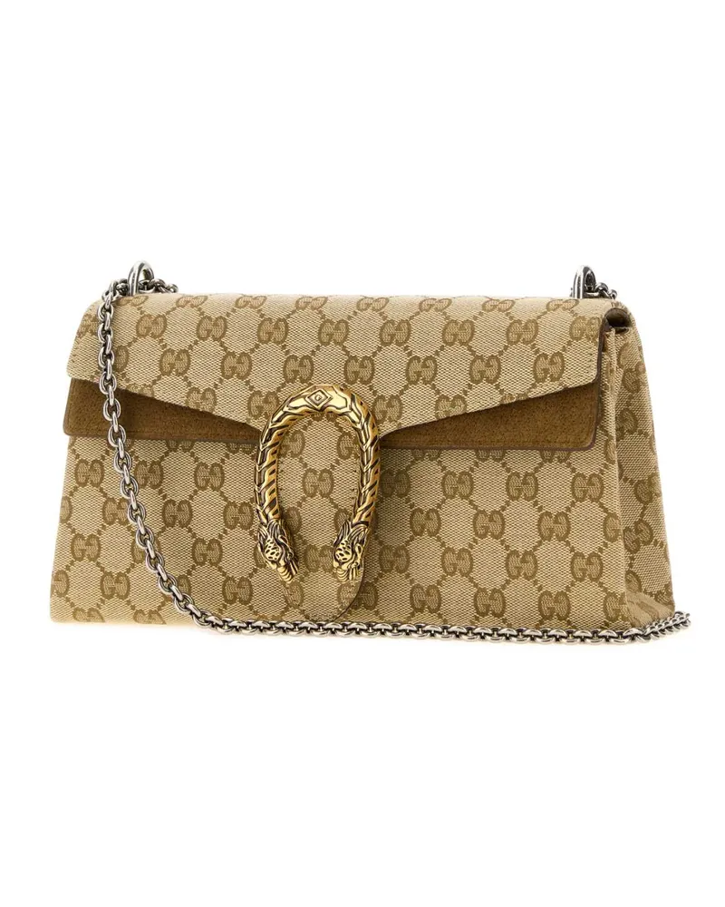 Gucci Dionysus Fabric Shoulder Bag — Beige Beige