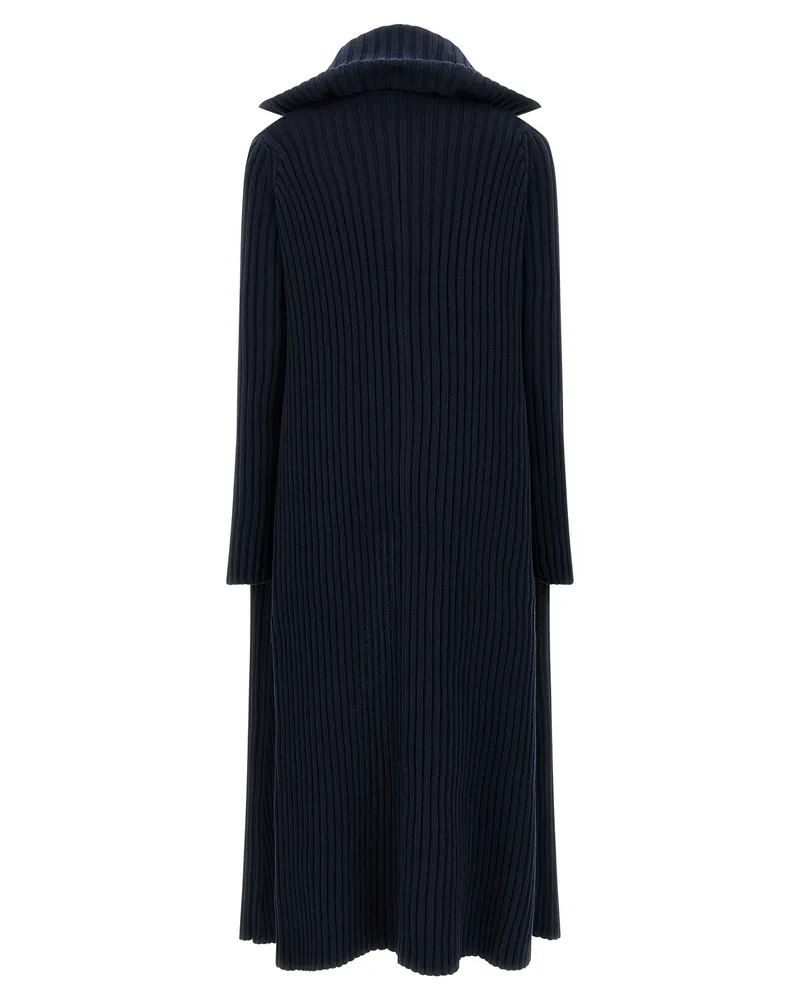 Balenciaga Women Blue Polyester Cardigan Clothing Blue
