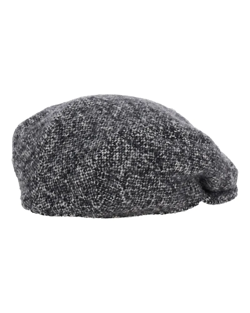 Dolce & Gabbana Men's Grey Wool Blend Hat With Short Brim Polyamide Gray