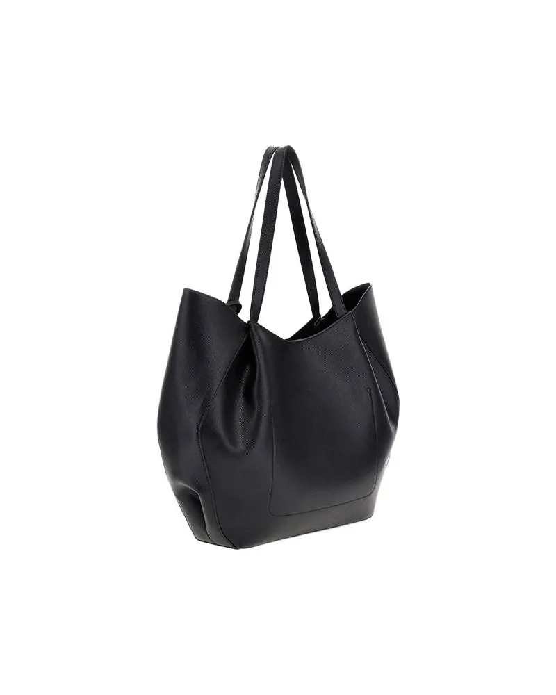 Guess Women's Tote Bag Black Polyurethane - Tote-Bags Black