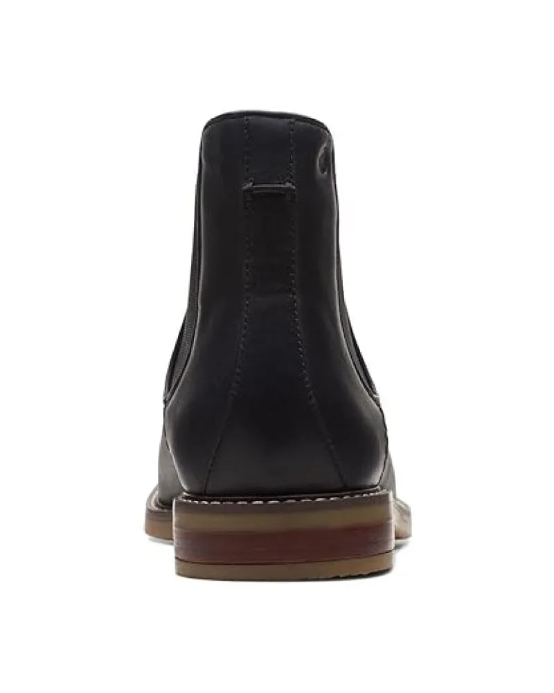 Clarks Men's Jaxen Chelsea Boots Black Shoes Black