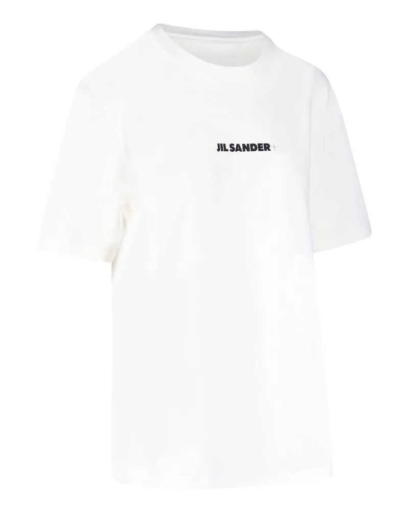 Jil Sander Women's T-Shirts And Polos White Cotton White