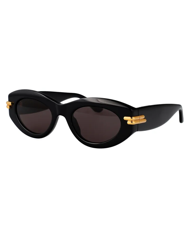 Bottega Veneta Women's Sunglasses Bv1322s Black Acetate Black-Grey Black/grey Black