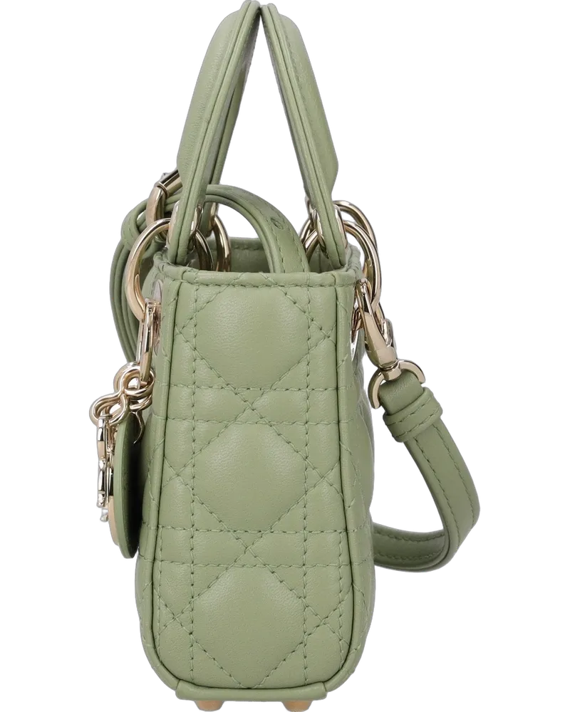 Dior Micro Lady Dior Bag — Green Green
