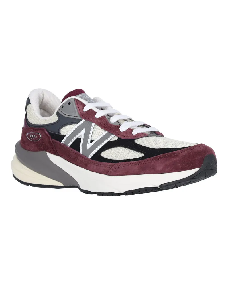 New Balance Unisex Sneakers Red Pigskin Red
