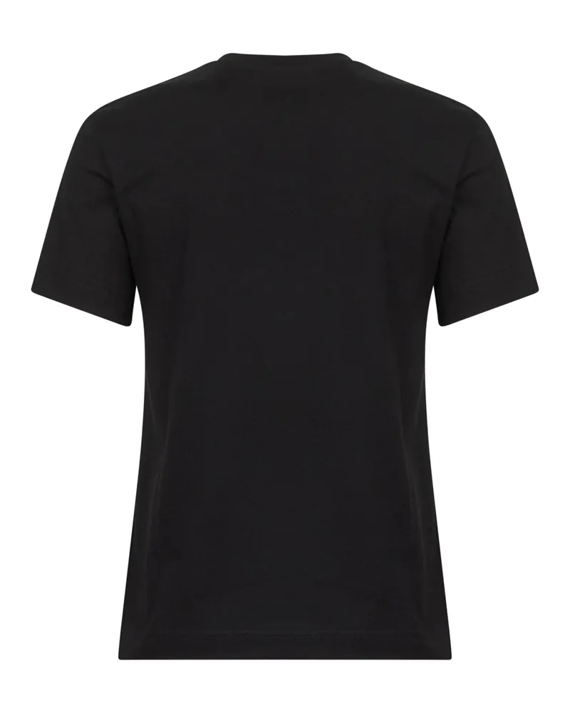 Jacquemus Embroidered Logo T-Shirt — Black Black