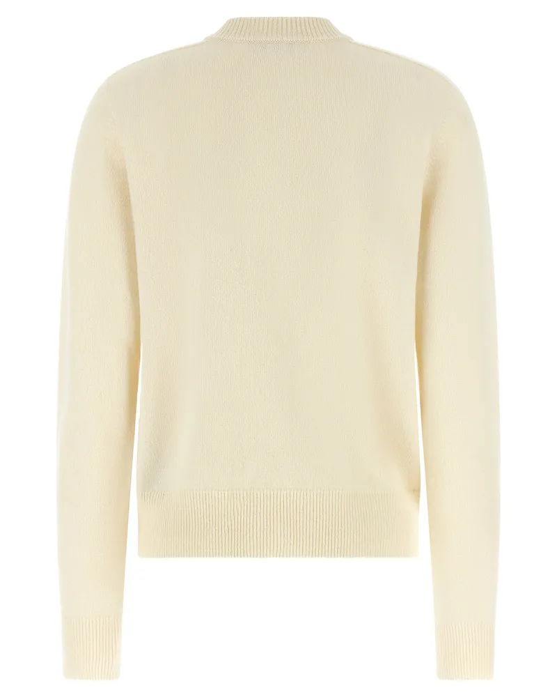 Balmain Cashmere and Virgin Wool Blend Cardigan — Ivory Ivory