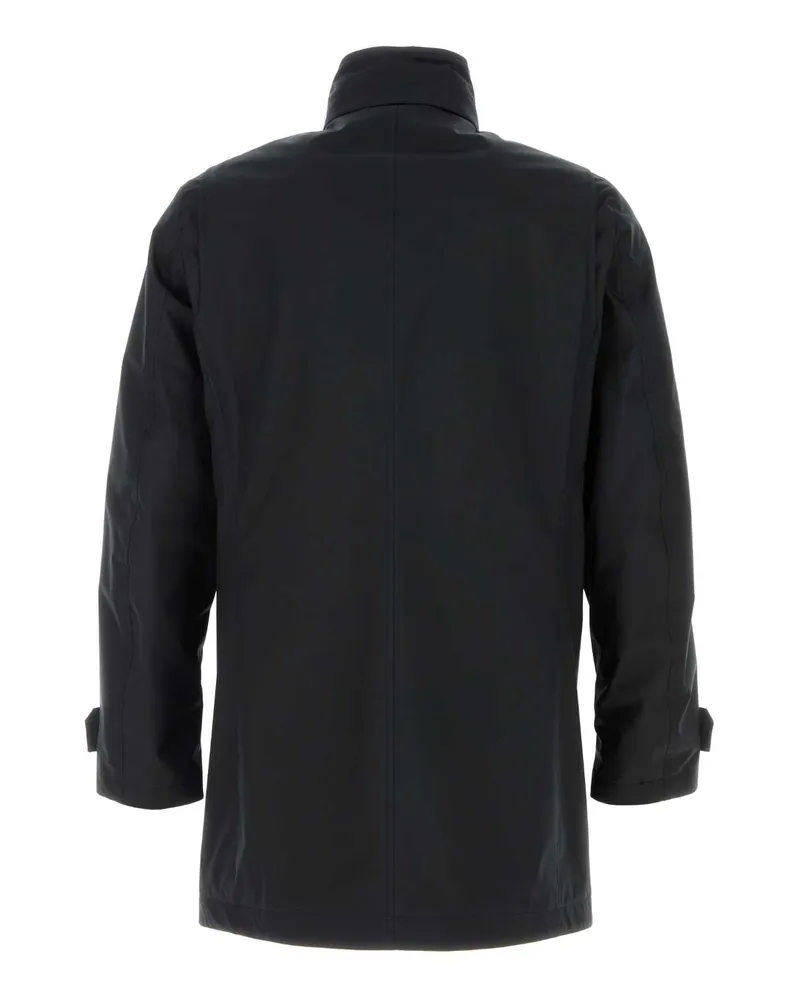 MOORER Men's Black Polyester Blend Duca Jacket Darkblu Giubbini Black